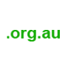 dot org dot au domain name circle advertisement