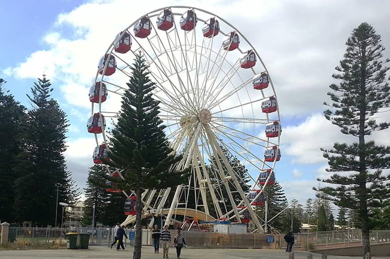Fremantle Ferris Wheel in Freo