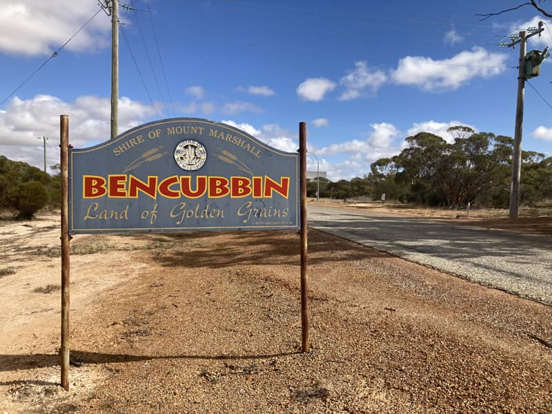 bencubbin town sign