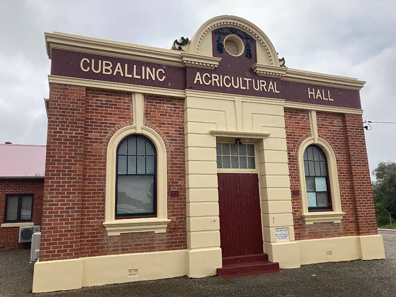 Cuballing Agricultural Hall Building