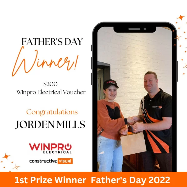 Fathers Day 2022 1st Prize Winner