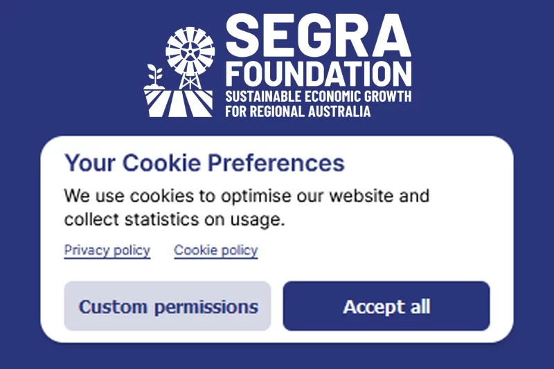 SEGRA Website Cookie Notice