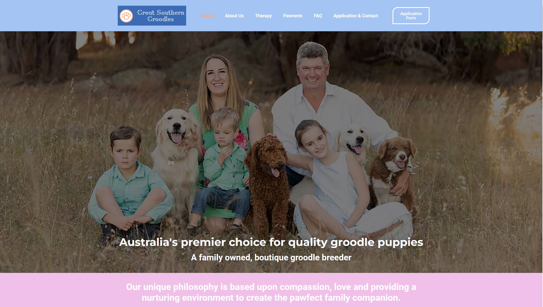 Great Southern Groodles Website