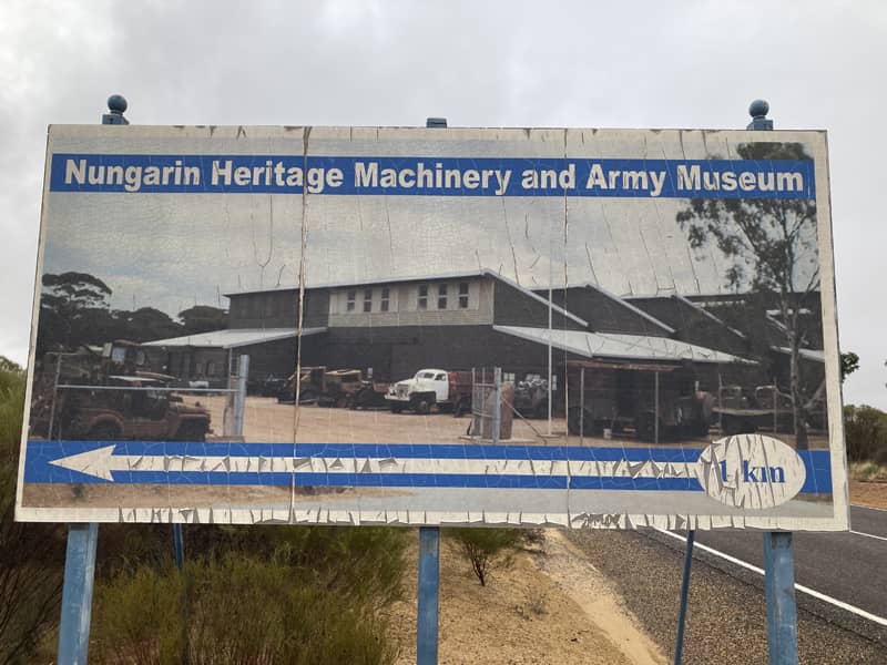 nungarin heritage machinery army museum